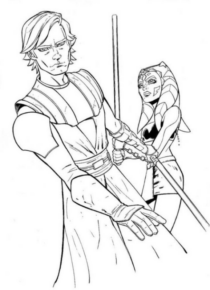 Disegno di Star Wars da stampare e colorare 40