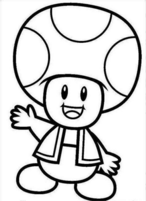 Disegno di Super Mario da stampare e colorare 73
