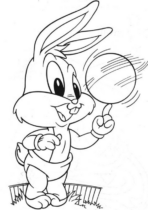 Disegni di Bugs Bunny da colorare