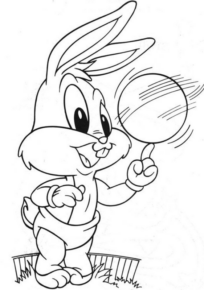 Disegno di Bugs Bunny da stampare e colorare 35