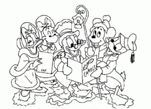 Disegno di Paperino da stampare e colorare 30