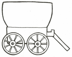 Disegno di carrozza da stampare e colorare 3