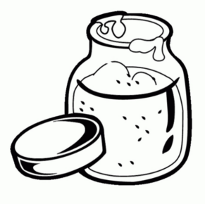 Disegno di suppellettile da cucina da stampare e colorare 1