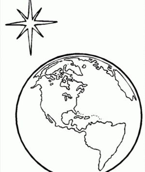 Disegno di terra da stampare e colorare 14