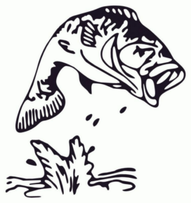 Disegno di pesce da stampare e colorare 278