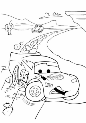 Disegno di Cars da stampare e colorare 241