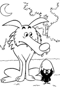 Disegno di Calimero da stampare e colorare 14