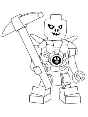 Disegno di Ninja Go da stampare e colorare 50