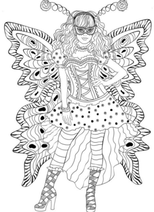 Disegno di maschera da stampare e colorare 27