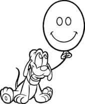Disegni di Pluto da colorare