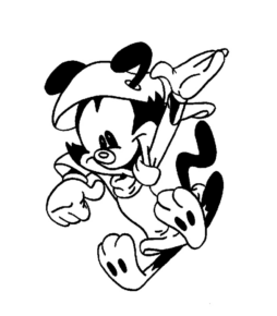 Disegno di Animaniacs da stampare e colorare 3