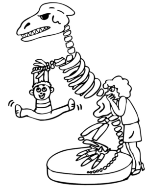 Disegno di Parasaurolofo da stampare e colorare 4