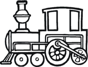 Disegno di treno da stampare e colorare 31