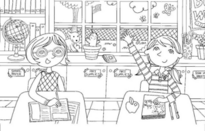 Disegno di scuola da stampare e colorare 32