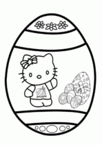 Disegni di Hello Kitty da colorare
