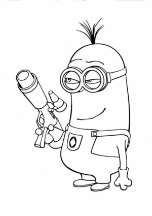 Disegno di Cattivissimo me – Minions da stampare e colorare 79