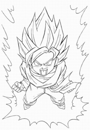 Disegno di Dragon Ball da stampare e colorare 47
