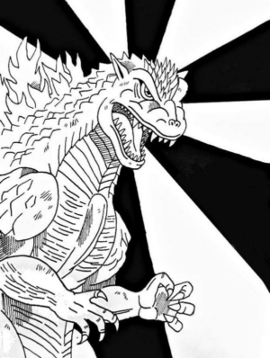 Disegno di Godzilla da stampare e colorare 35