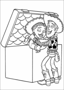 Disegno di Toy Story da stampare e colorare 177