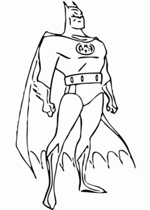 Disegno di Batman e Robin da stampare e colorare 151