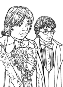 Disegno di Harry Potter da stampare e colorare 150