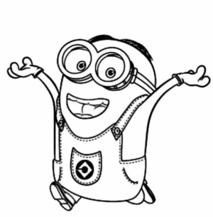 Disegno di Cattivissimo me – Minions da stampare e colorare 50 Disegno di Cattivissimo me – Minions da stampare e colorare 50