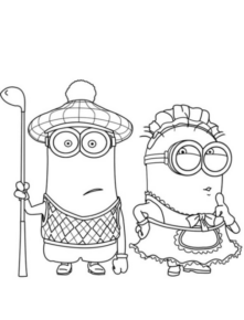 Disegno di Cattivissimo me – Minions da stampare e colorare 36