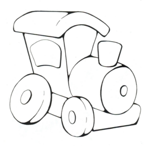Disegno di treno da stampare e colorare 101