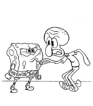 Disegno di Spongebob da stampare e colorare 55
