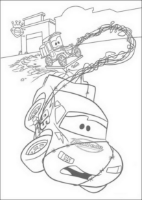 Disegno di Cars da stampare e colorare 160