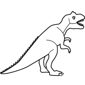 Disegno di Tirannosauro da stampare e colorare 33