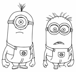 Disegno di Cattivissimo me – Minions da stampare e colorare 61