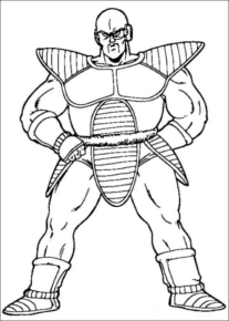 Disegno di Dragon Ball da stampare e colorare 114