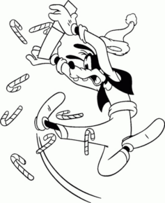 Disegno di Pippo da stampare e colorare 8