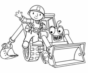 Disegno di Bob aggiustatutto da stampare e colorare 42