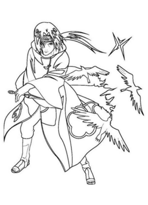 Disegno di Naruto da stampare e colorare 37