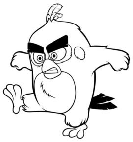 Disegno di Angry birds da stampare e colorare 123