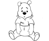 Disegni di Winnie The Pooh da colorare