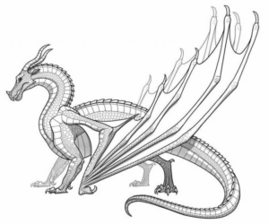 Disegno di dragone da stampare e colorare 17