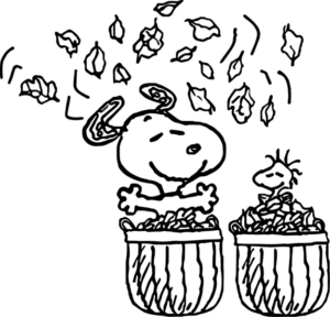 Disegno di Snoopy da stampare e colorare 34
