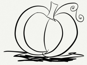 Disegno di zucca da stampare e colorare 29