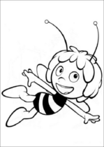 Disegni di Ape Maia da colorare