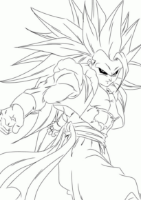 Disegno di Dragon Ball da stampare e colorare 53