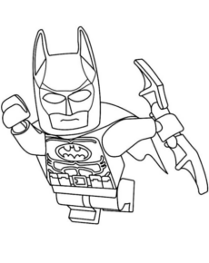 Disegno di LEGO Batman da stampare e colorare 9