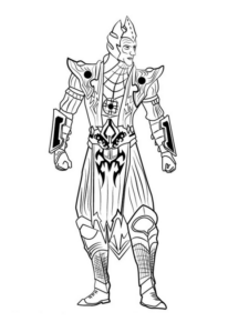 Disegno di Mortal Kombat da stampare e colorare 40
