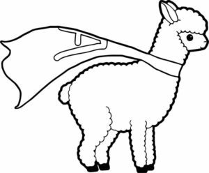 Disegno di pecora da stampare e colorare 88