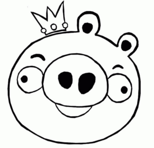 Disegno di Angry birds da stampare e colorare 128