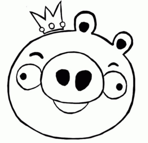 Disegno di Angry birds da stampare e colorare 128