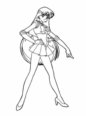 Disegno di Sailor Moon da stampare e colorare 60
