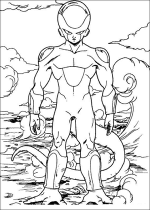 Disegno di Dragon Ball da stampare e colorare 70